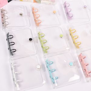 Capa Transparente A8 em PVC para Planner, Fichário de Três Argolas, Álbum de Fotos Exclusivo para Estudantes, Caderno de Fãs de Ídolos, Pasta de Folhas Soltas com Proteção UV - Product Image 2