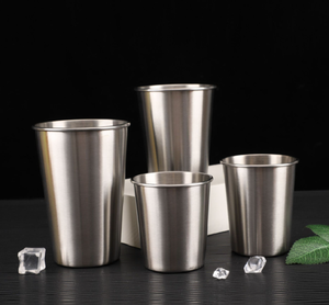 Gobelet à friser empilé 304 à paroi unique en acier inoxydable tasse à <span class=keywords><strong>bière</strong></span> 16oz verres à <span class=keywords><strong>bière</strong></span> tasse <span class=keywords><strong>de</strong></span> camping Logo personnalisé tasse à <span class=keywords><strong>bière</strong></span> <span class=keywords><strong>pinte</strong></span> - Product Image 3