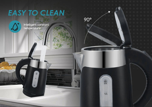Melkthee 2 Kopje Moderne 1 Liter Koreaanse Multifunctionele Soep Kittle Temperatuurregeling Water Waterkoker