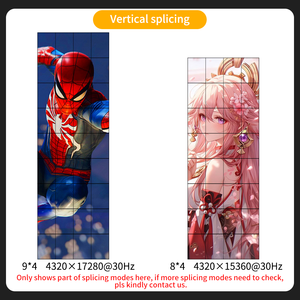 Pusat perintah pengawasan 16x1, sistem pemrosesan Video banyak jendela perangkat penyambungan dinding Video besar sempurna piksel - Product Image 4