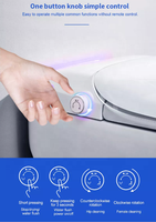 STEPON usine OEM ODM WiFi capteur automatique chasse d'eau électrique salle de bain intelligente Wc commode cuvette de toilette automatique toilette intelligente