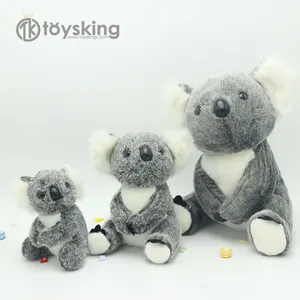 Пушистая мягкая плюшевая игрушка коала, игрушки животных для оптовой продажи