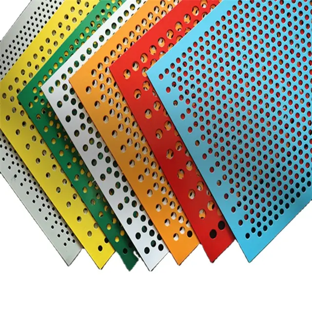 Decorative Powder Coated Metal Perforated Sheet Galvanized Stainless Steel Micro Hole Perforated Sheets Punching net