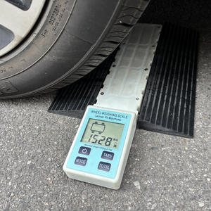 डिजिटल एलसीडी व्हील वेट स्केल 1 किलोग्राम सटीकता 1500 किलोग्राम क्षमता पीले 4wd कैमपर मोटर घरेलू आरवी वाहन लोड स्केल - Product Image 3