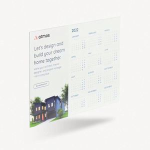 Calendarios Magnéticos Personalizados 2025, Calendario Imprimible con Diseño de Paisaje Inmobiliario, Calendario Magnético para Agentes Inmobiliarios, Marketing Inmobiliario de Año Nuevo - Product Image 2