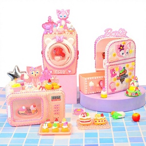 แองเจิลเรนโบว์พิงค์ฟ็อกซ์เครื่องใช้ไฟฟ้าขนาดเล็กเปลือกหอยนางเงือกไฟกลางคืนเด็กทำด้วยมือ DIY ของเล่นเพื่อการศึกษาอายุ 7-14 ปีขายส่ง - Product Image 1