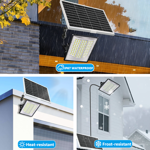 오래 지속되는 16-18시간 IP67 방수 태양광 정원등 리튬 배터리 2년 보증 6000K - Product Image 3