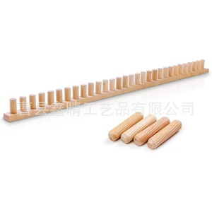 Cadre à tricoter en bois massif réglable, accessoire de couture DIY pour la fabrication de couvertures et d'écharpes - Product Image 5