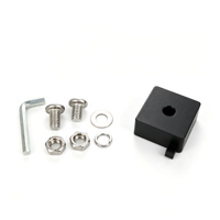Accessoires de voiture : Phare de travail LED à dégagement rapide avec capots antivol et support portable pour pick-up, SUV, camion, tout-terrain, pour montant A