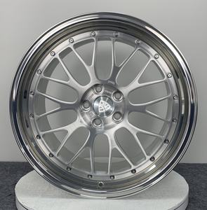 Rines de Aleación de Aluminio Forjado 722Auto 6061-T6, Estilo <span class=keywords><strong>BBS</strong></span>, 5x112 5x120, Labio Profundo de 18-24, Estilo de 2 Piezas, Alto Rendimiento - Product Image 1