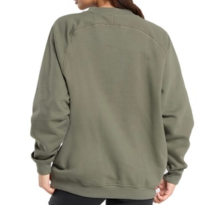 Sudadera con Capucha Casual Estampada para Mujer, Cuello Redondo, 100% Algodón, Corte Holgado para Otoño - Product Image 3