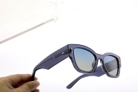 Lunettes de soleil de luxe faites à la main en acétate, monture papillon, haute qualité, pour femmes et hommes