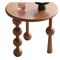 Table basse moderne en bois massif, meubles de salon, style minimaliste, écologique, durable, montage facile, table d'appoint, 1 an