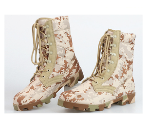 Botas de Lona HPB916 con Suela de Goma, Camuflaje Selva, Bosque, Desierto Digital, Azul Gris Noche, Panamá Digital - Product Image 3