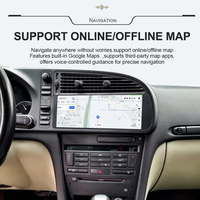 Autoradio GPS Android 15 RHD LHD pour SAAB 9-3 93 2003-2006 avec CarPlay sans fil, DSP, WIFI, Bluetooth 4G et unité centrale