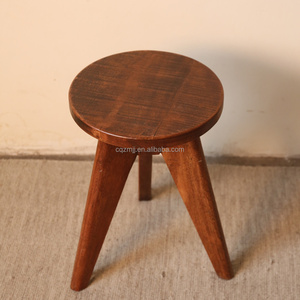 Meubles d'intérieur haut de gamme en bois massif, style <span class=keywords><strong>vintage</strong></span> français minimaliste et artistique, pour appartement, salon, table de salon - Product Image 1