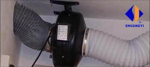 Ventilador Centrífugo Circular con Rodamientos de Bolas de 220V, Apto para Diversas Áreas de Ventilación, Pasillos y Oficinas - Product Image 2