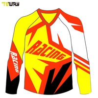 Maillots de motocross unisexes respirants pour enfants BETHERIVAL, imprimés numériquement, grande taille - Créez votre propre design, % polyester, séchage rapide, coupe intégrale
