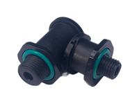 Oil Cooled Powertrain Ventilation Valve for Automotive Transmission Plug Structure for Gas and Water Media
