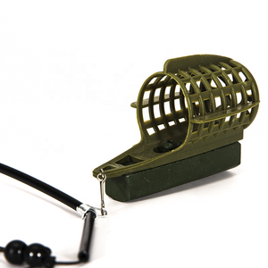Lovita Distributeur d'appâts écologique et durable à ouverture par le haut, avec poids externe de 30g à 90g et trou carré - Product Image 2