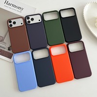 Casing Pelindung Magnetik Anti Benturan Berbahan Kain Teknis Resmi Berkualitas Tinggi untuk iPhone Seri 18 17 16