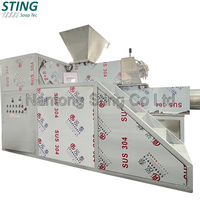 Petite machine automatique de fabrication de savon en barre avec moteur et pompe, facile à utiliser