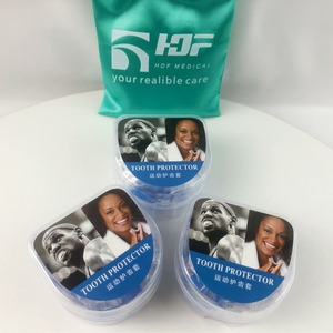 Heidefee Protège-dents de rugby bleu transparent en boîte, protection sportive pour adultes et enfants, durable, pour sports d'équipe, usage dentaire - Product Image 4