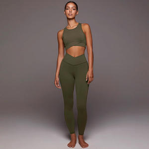 XW-BM050ジムレディースクラシックカスタムスリムフィットパンツV字型ハイウエストフィット - Product Image 1