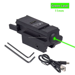 טקטי usb קטן לייזר אדום מסלול נמוך המראה החיצוני תלוי למטה מראה לייזר ירוק חיצוני - Product Image 4