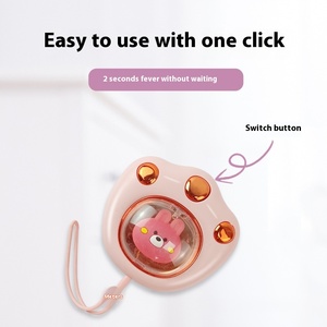 Cartoon Cat Claw USB <strong>Rechargeable</strong> <strong>Hand</strong> <strong>Warmer</strong> Overheat Protection Portable PTC Mini for Baby Pet Household use Winter for - Product Image 2