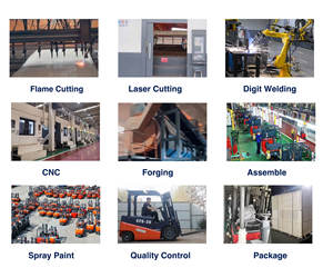 Topsense Off Road 4WD 4 Wheel Drive Todoterreno Todo terreno áspero Carretilla elevadora diesel - Product Image 6