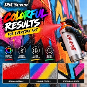 Vernice <span class=keywords><strong>Spray</strong></span> Acrilica Personalizzabile 250ml 400ml Resistente alla Luce, Bomboletta <span class=keywords><strong>Spray</strong></span> per Graffiti, Ricaricabile, Prezzo di Fabbrica - Product Image 2