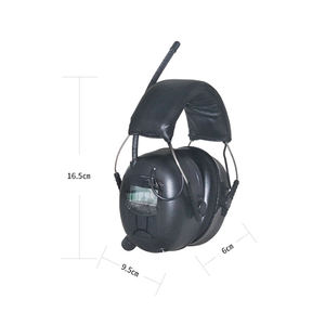 Sicherheits-Ohren schützer mit Bluetooth-Radio zum Mähen von <span class=keywords><strong>NRR</strong></span> 28dB Industrie-Gehörschutz-Ohren schützern - Product Image 3