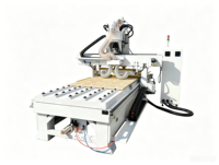 Routeur CNC ATC 1328 avec lame de scie, machine de nesting pour le bois, pour la découpe et la gravure de panneaux de meubles et de portes d'armoires, machine à travailler le bois