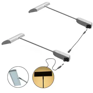 Pop Up Backdrop Stand Display Light Aluminum Long Arm Led Exhibition Light For Trade Show