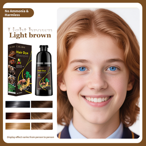 Bán buôn tự nhiên kiểu tóc màu sắc 500ml nhà máy thành phần tóc Vĩnh viễn vẻ đẹp bạc màu xám kem Nhuộm Tóc - Product Image 6