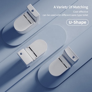 U Hình Dạng Siêu Mỏng Thông Minh Nhà Vệ Sinh Ghế Cao Cấp Phiên Bản Tự Động Rửa Bìa Nắp Thông Minh Nước Nóng Nhà Vệ Sinh Chỗ Ngồi Với Từ Xa - Product Image 2