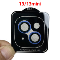 Film de protection d'objectif de téléphone portable en verre pour iPhone 11 12 13 14 15 pro max