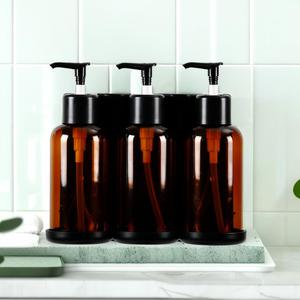 White Multifunctional Twin <strong>Soap</strong> Dispenser <strong>Refillable</strong> ABS Plastic Wall Mount <strong>Hand</strong> <strong>Soap</strong> for Bathroom Use Shampoo Gel Compatible - Product Image 5