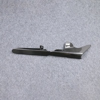 Cache-chaîne en carbone sec 3K pour moto Kawasaki ZX-10R 2021-2025, protection arrière légère pour l'axe de la chaîne, ajustement OEM, anti-éclaboussures, pré-percé