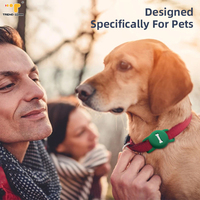Étui de protection antichoc en silicone souple pour collier de chien 2026 pour AirTag, étui en silicone pour collier de chien, porte-clés de suivi, housse de protection