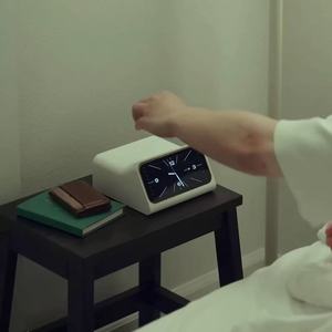 Không Dây Sạc 40 Dock Cho Iphone Đi Và Đi Chờ Dock Với LED Hiển Thị Kỹ Thuật Số <span class=keywords><strong>3D</strong></span> Đồng Hồ Kỹ Thuật Số Cho Nhà Sử Dụng - Product Image 4