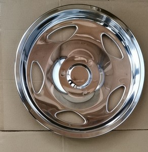 <span class=keywords><strong>Tapacubos</strong></span> de 175 mm al por Mayor, Cubierta de Acero Inoxidable de 17.5 para Toyota Coaster, Hecho en China - Product Image 2