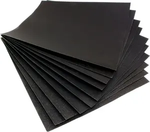 60/80/100砂砾碳化硅磨料砂光机纸干湿9x11英寸砂纸100片包装