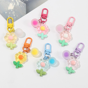 พวงกุญแจรูปดอกไม้ Q Y สำหรับตกแต่งเคสโทรศัพท์ สายคล้องเคส ปลอกป้องกันเคส จี้ห้อยกระเป๋า อุปกรณ์เสริมสำหรับแขวน - Product Image 2