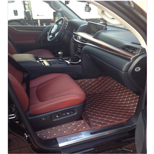 Alfombrillas de cuero para Interior de coche para <span class=keywords><strong>Lexus</strong></span> Lx570 <span class=keywords><strong>LX</strong></span> <span class=keywords><strong>570</strong></span> 1998-2020 2012 2013 2014 2015 2016 2017 2018 2019 2020 alfombra 2021 Mat - Product Image 4