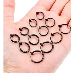 Boucles d'oreilles rétractables à clipser, sans perçage, fausse boucle d'<span class=keywords><strong>oreille</strong></span> pour femmes et hommes, style <span class=keywords><strong>cartilage</strong></span>, sans trous d'oreilles - Product Image 3