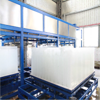 Machine à glace en blocs à refroidissement direct de haute qualité 5 tonnes Compresseurs BITZER pour usage industriel