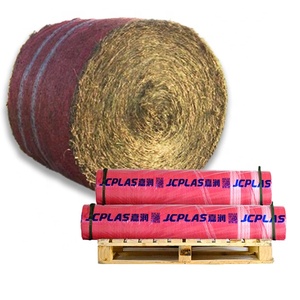 Nhà máy trực tiếp giá màu Đỏ polyethylene + UV ổn định Silage Net bọc rơm nông nghiệp Bale Net bọc - Product Image 2