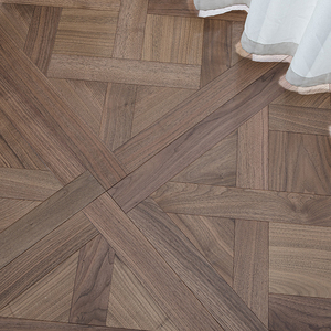Parquet Versailles en noyer noir multicouche de 20 mm, résistant à l'usure, insonorisant, antidérapant, certifié CE, qualité AB, pour les lieux sportifs - Product Image 2